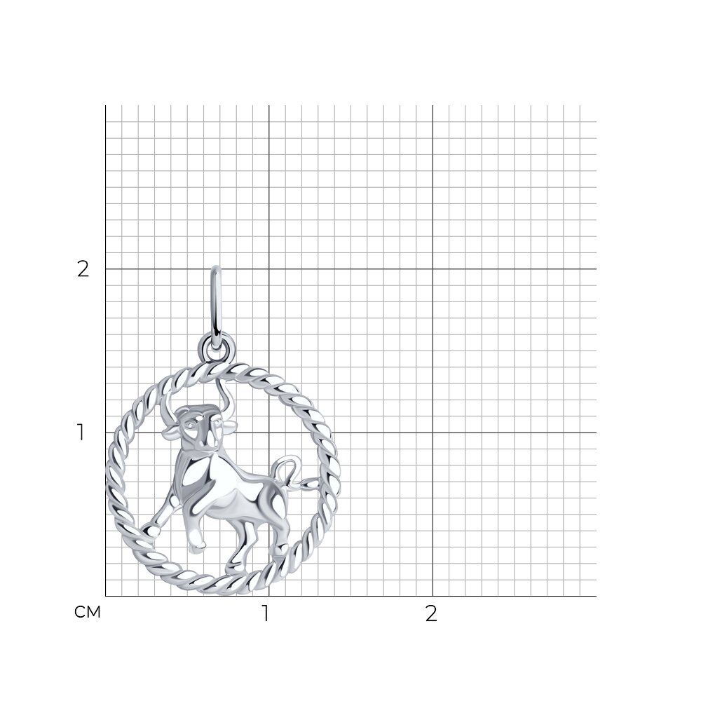 Подвеска 94031854 "Телец"
