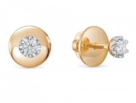 Серьги пусеты 2-900-10