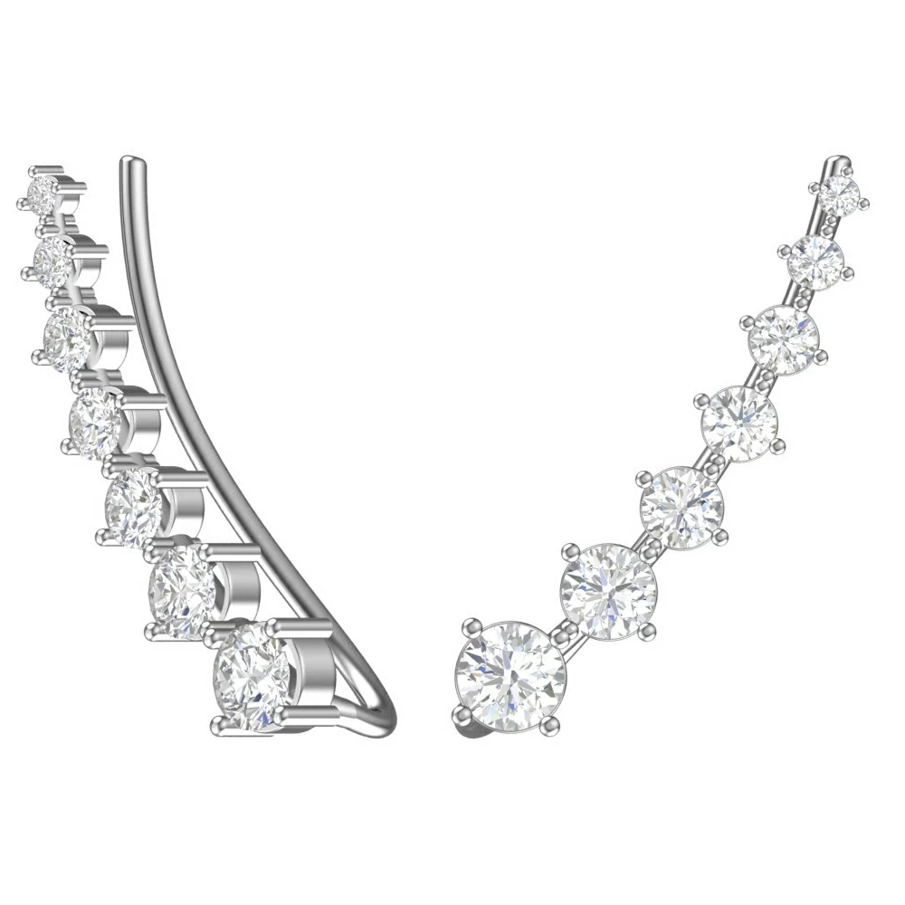 Серьги зажимы 0201213-00775