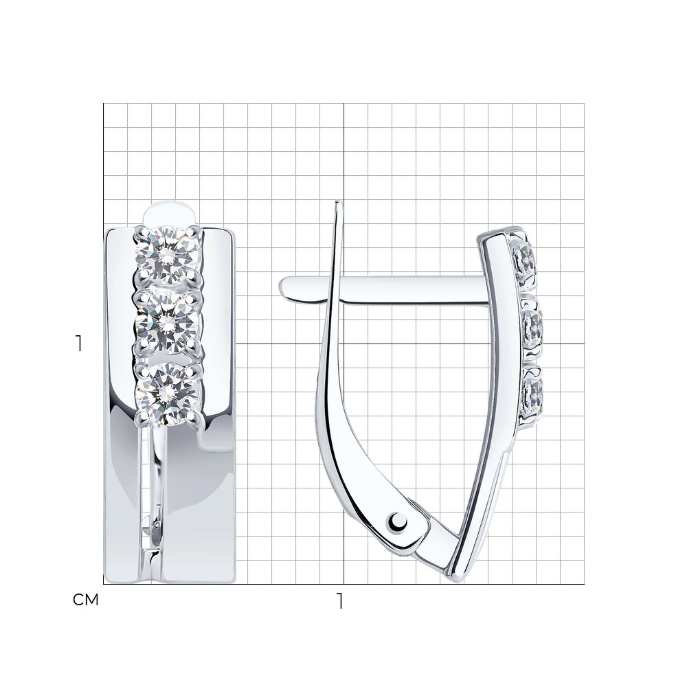 Серьги 027246-3