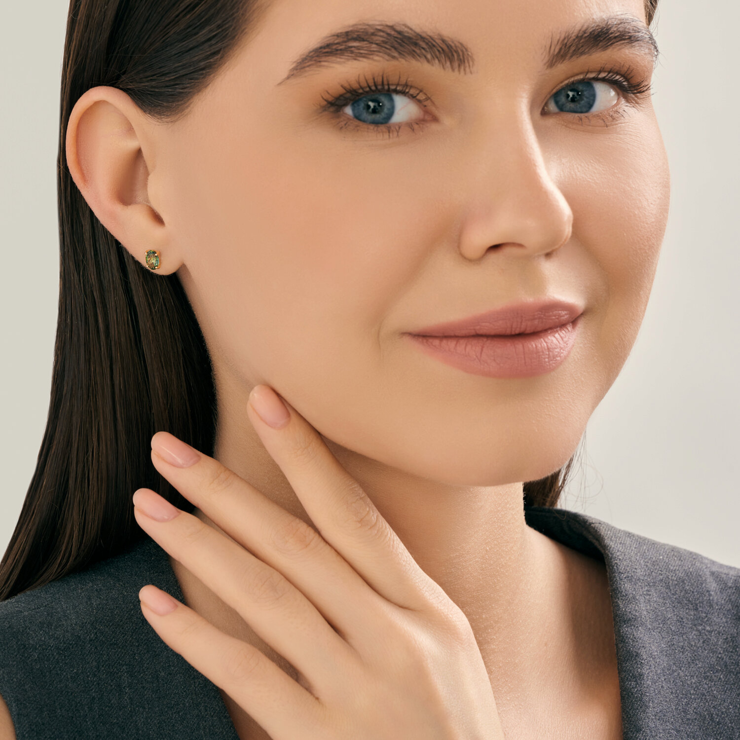 Серьги пусеты 729110