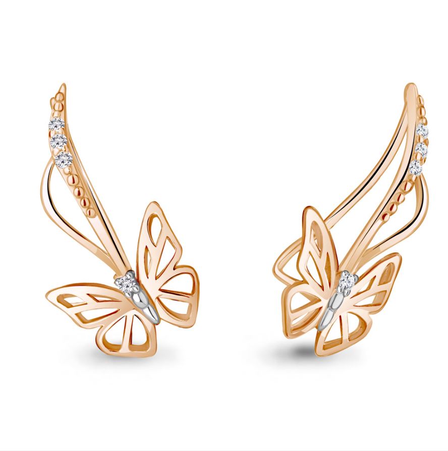 Серьги зажимы 49383.1