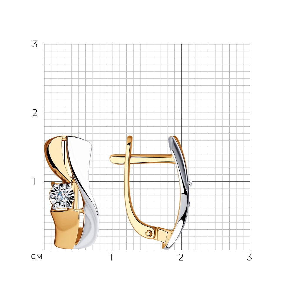 Серьги 1021074 №23 1254