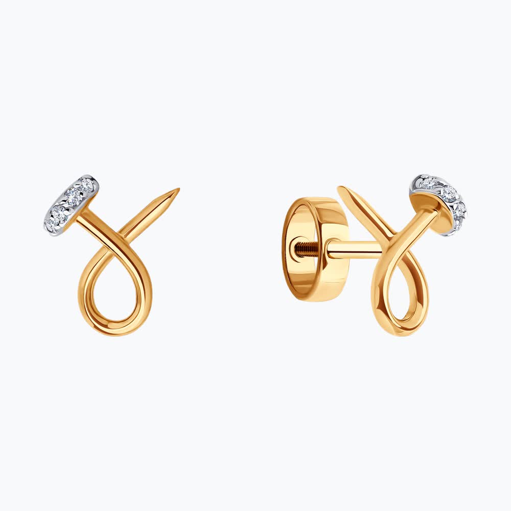 Серьги пусеты 0200413