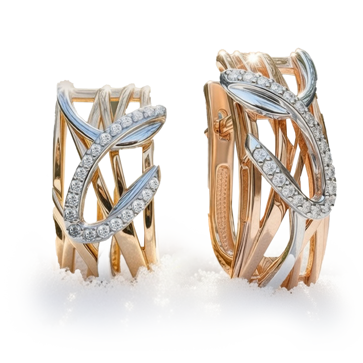 Скидка 30% на серьги 