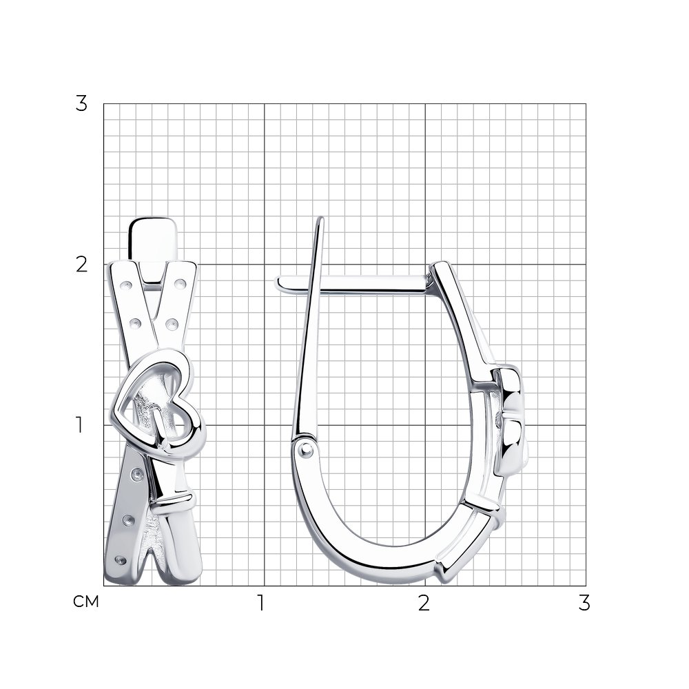 Серьги 94024792
