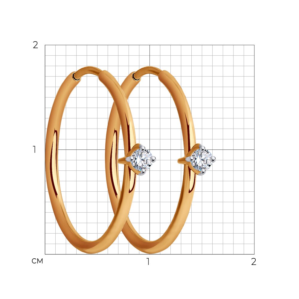 Серьги конго 029947