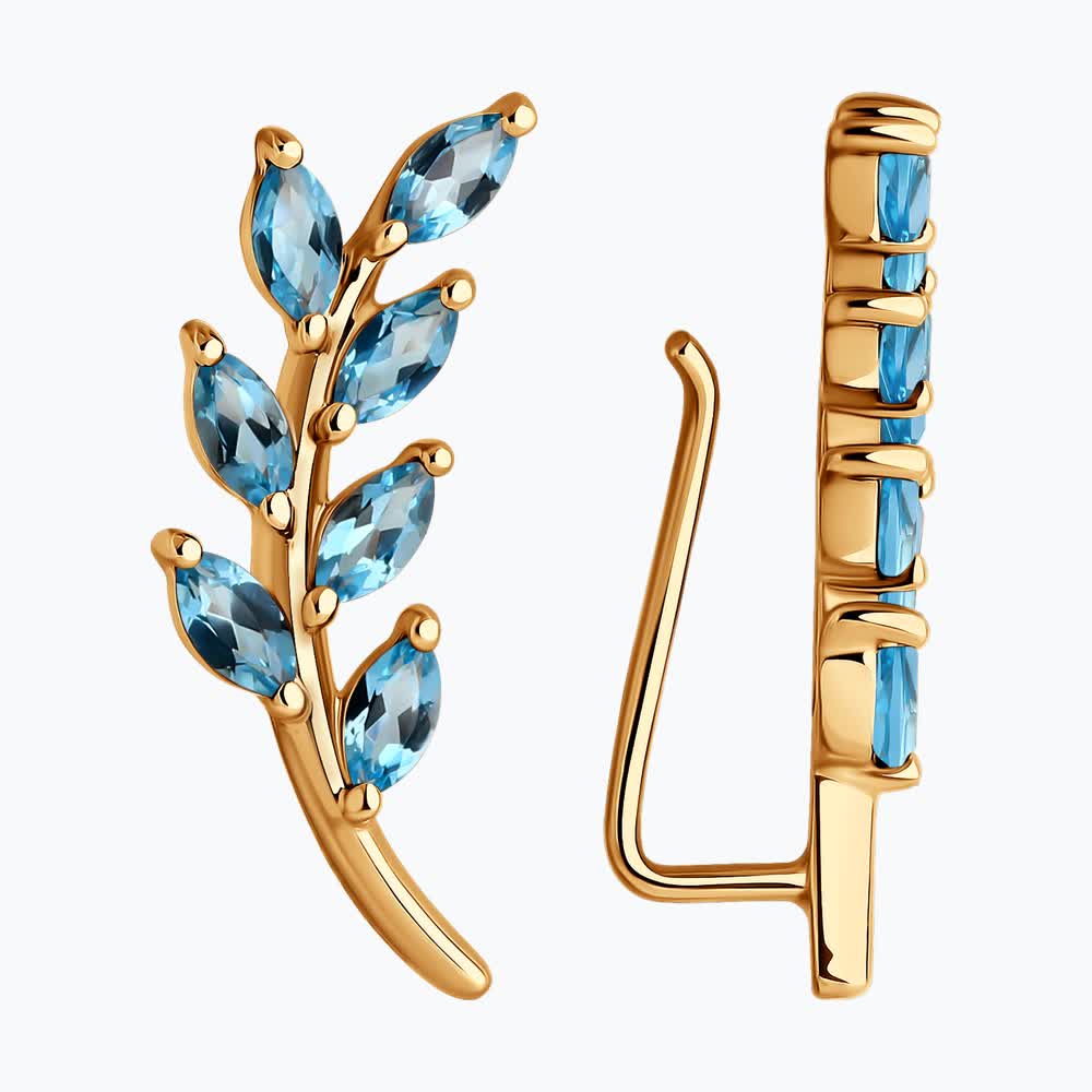 Серьги зажимы 51-320-02473-4