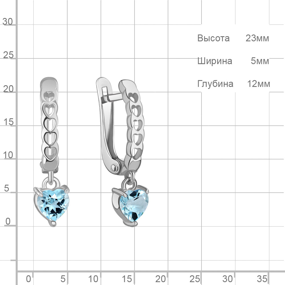 Серьги 45015802.5