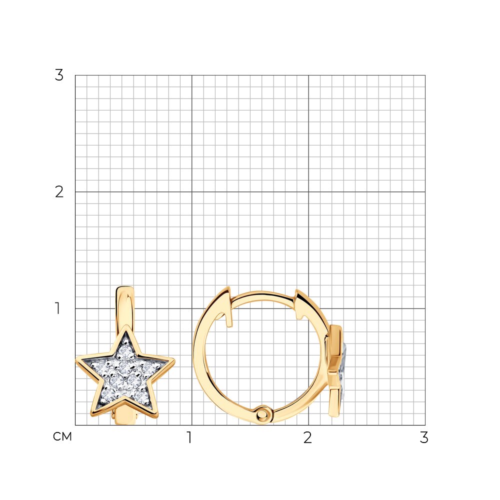Серьги 0200653