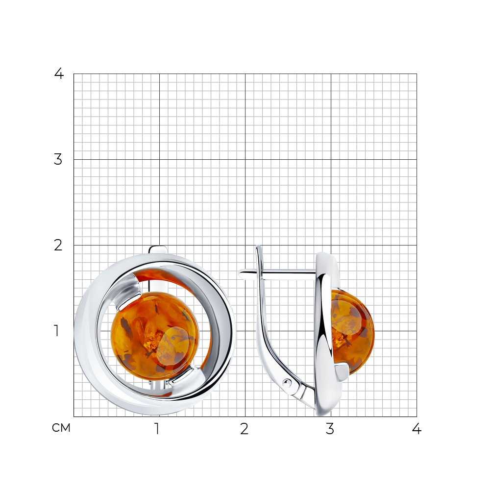 Серьги 83020066