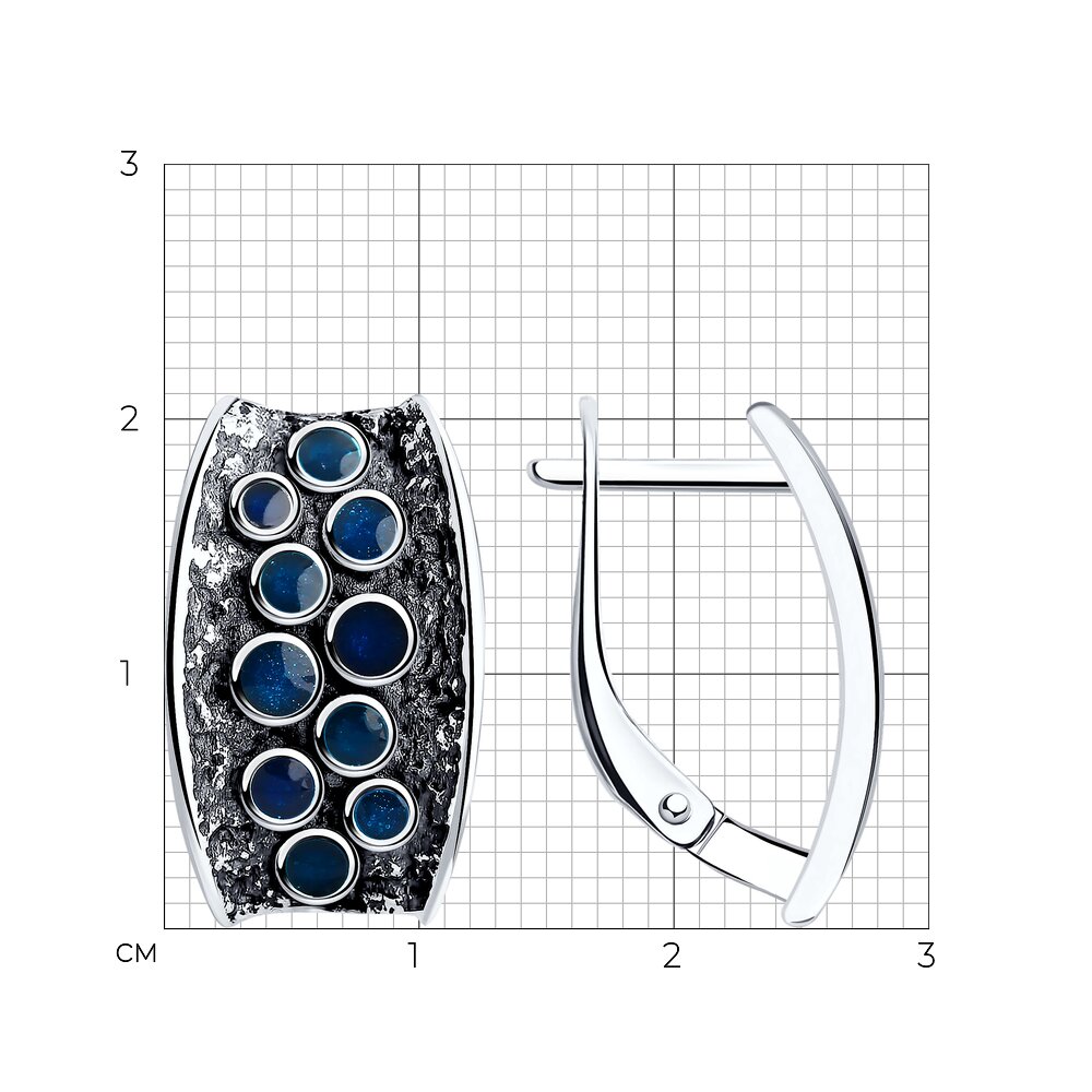 Серьги 95-120-01667-1