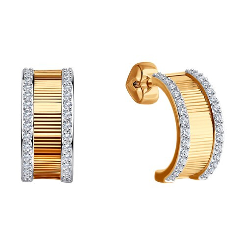 Серьги пусеты 51-122-01580-2