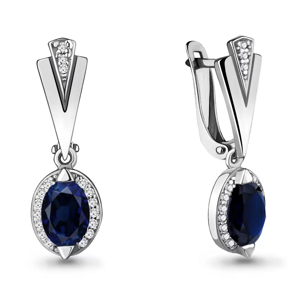 Серьги 43879Б.5