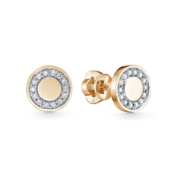 Серьги пусеты 2-812-10