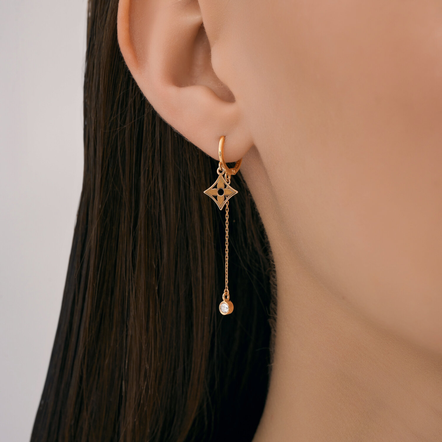 Серьги конго 0200640