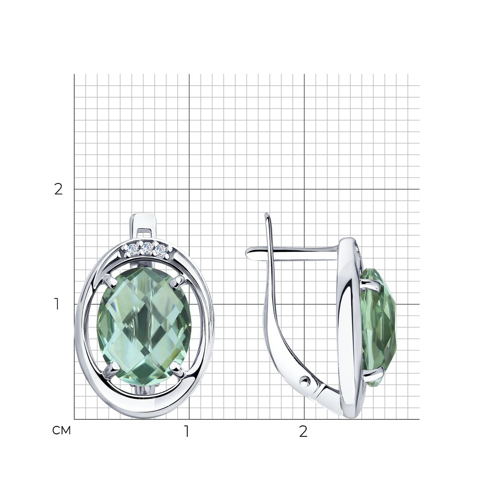 Серьги 92022007
