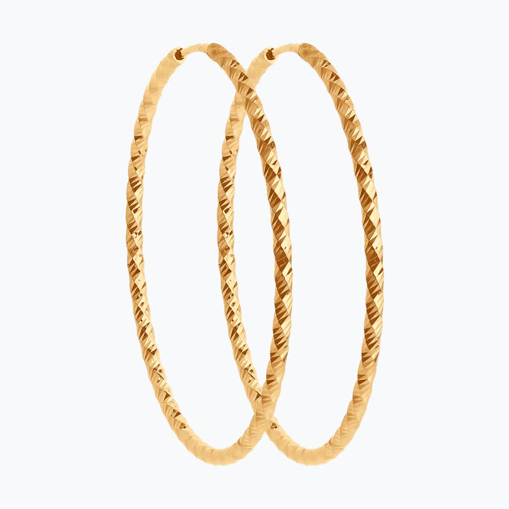 Серьги 140157 d 40 мм