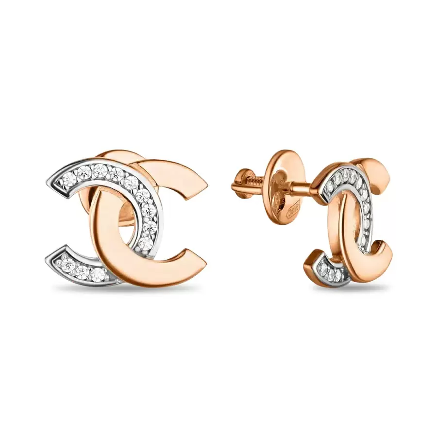 Серьги пусеты 01-218385