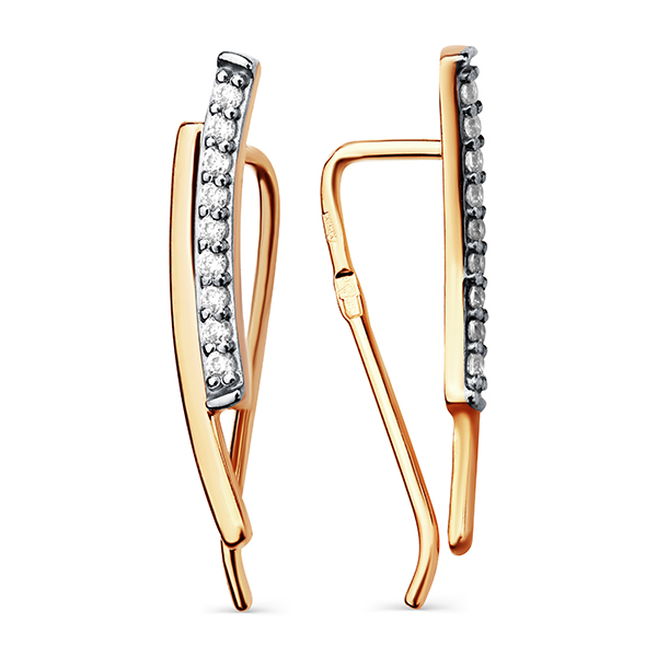 Серьги зажимы 120021G821л