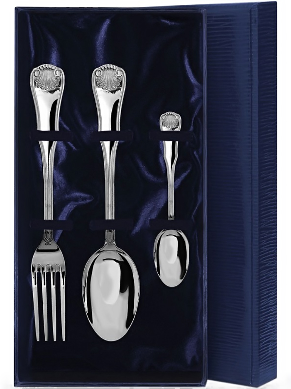 Набор столовый 435НБ01801 &quot;Визит&quot; (3 пр.) + футляр