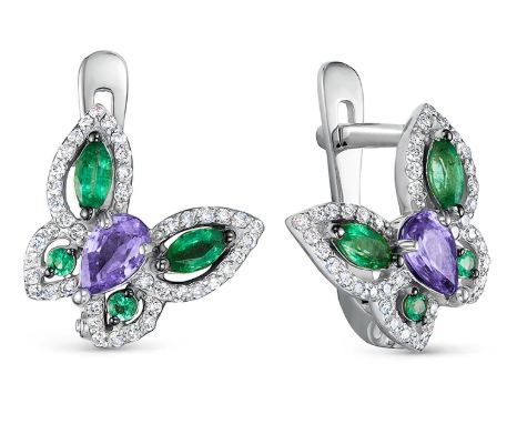 Серьги 22003-256-205-00