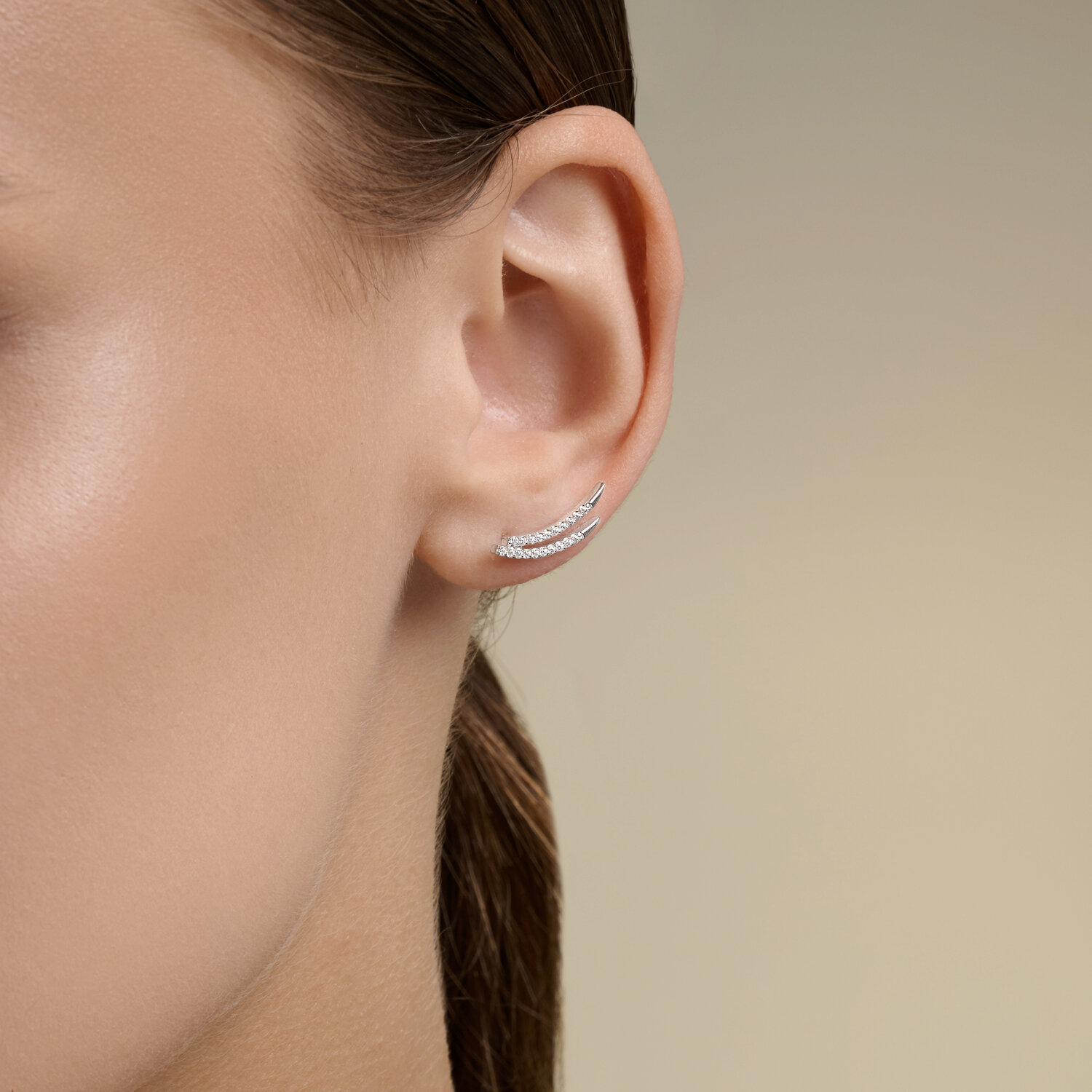 Серьги зажимы 0200769-3