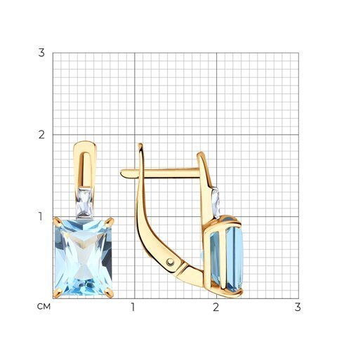 Серьги 31-320-01552-1