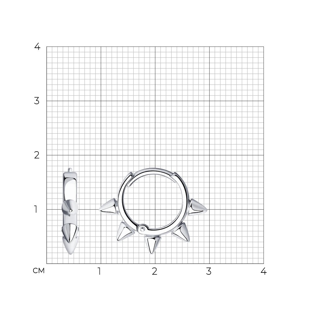 Серьги 94025051