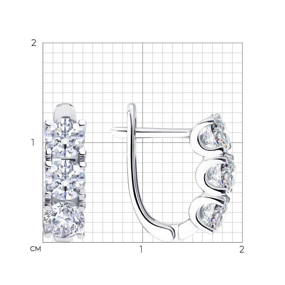 Серьги 1022371-3-5 №25 93