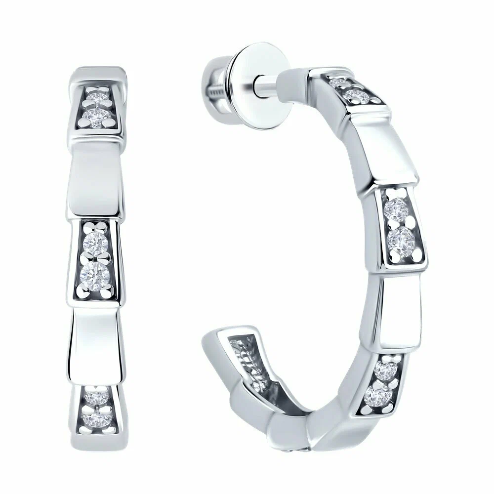 Серьги пусеты 94-122-02267-1