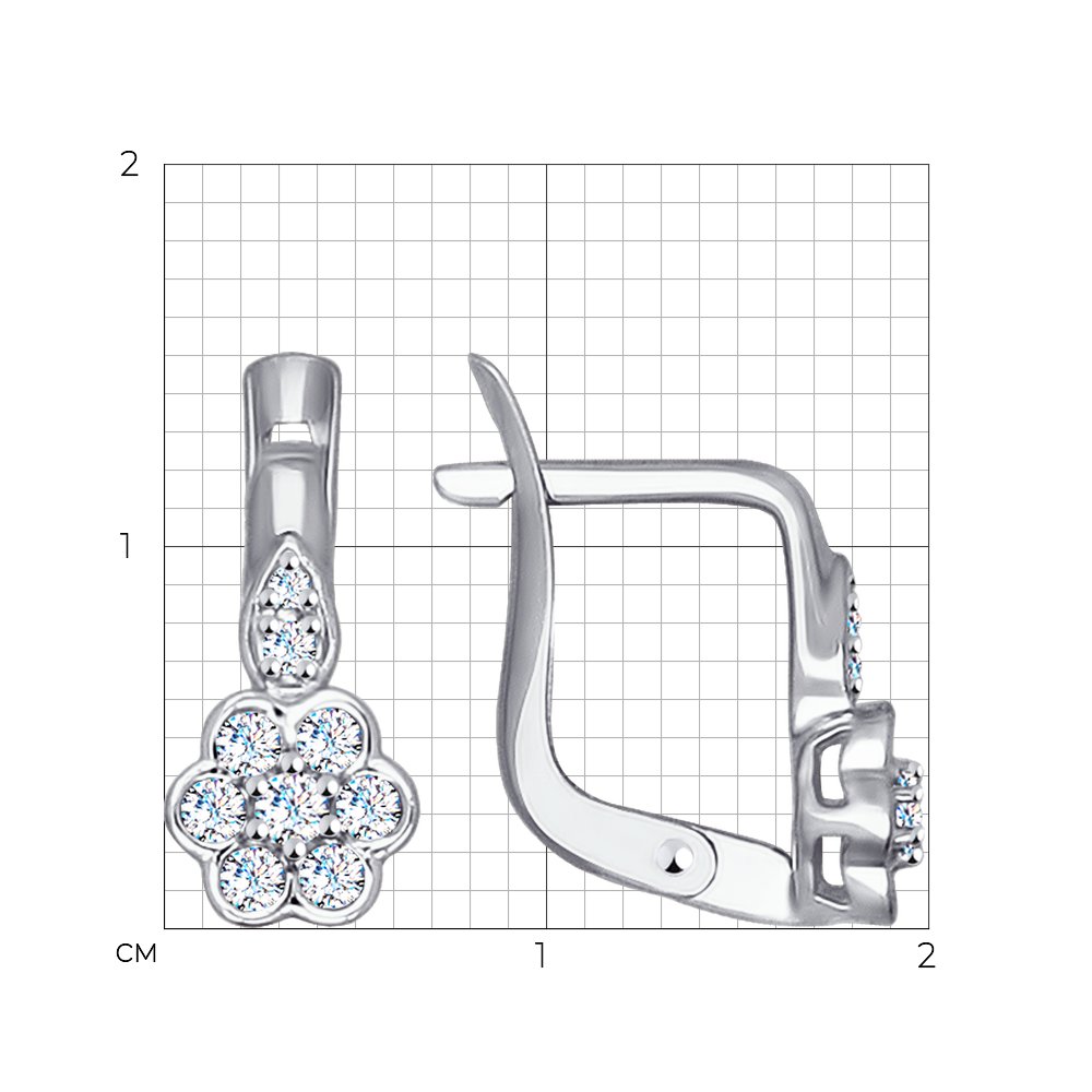 Серьги 027538-3