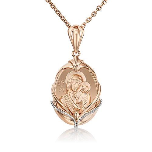 Подвеска 03-3006-00-000-1111-42 Божия Матерь "Казанская"