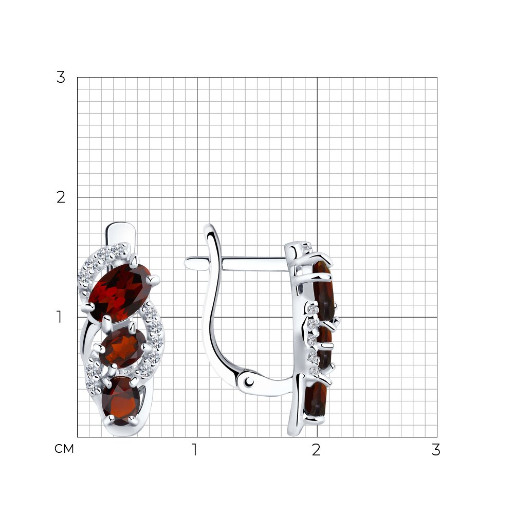 Серьги 92021140
