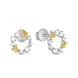 Серьги пусеты С-2468рз00