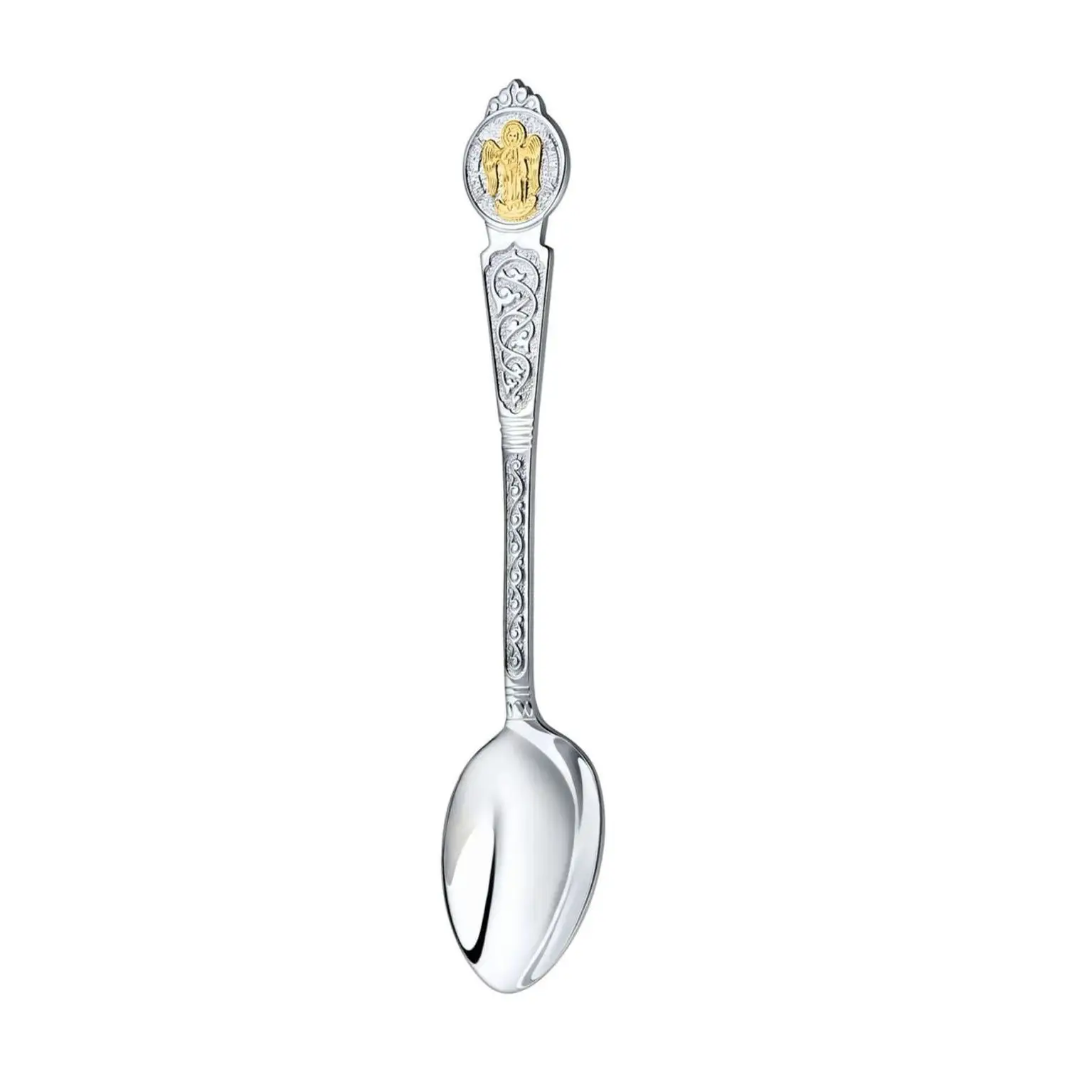 Набор 1027НБ00802 &quot;Крестильный Ангел Хранитель&quot; ч/п (ложка+кре