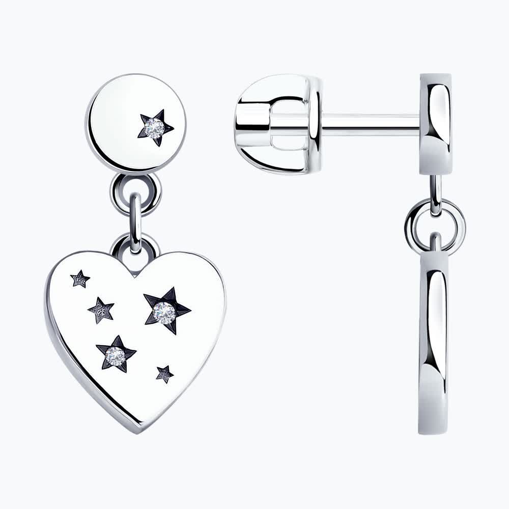 Серьги пусеты 95020105