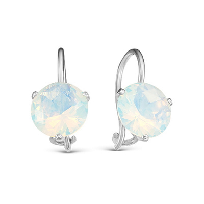 Серьги детские 152р лунный кам