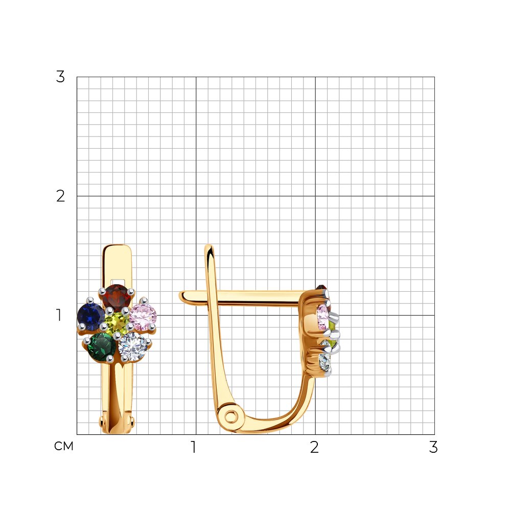 Серьги детские 0200030