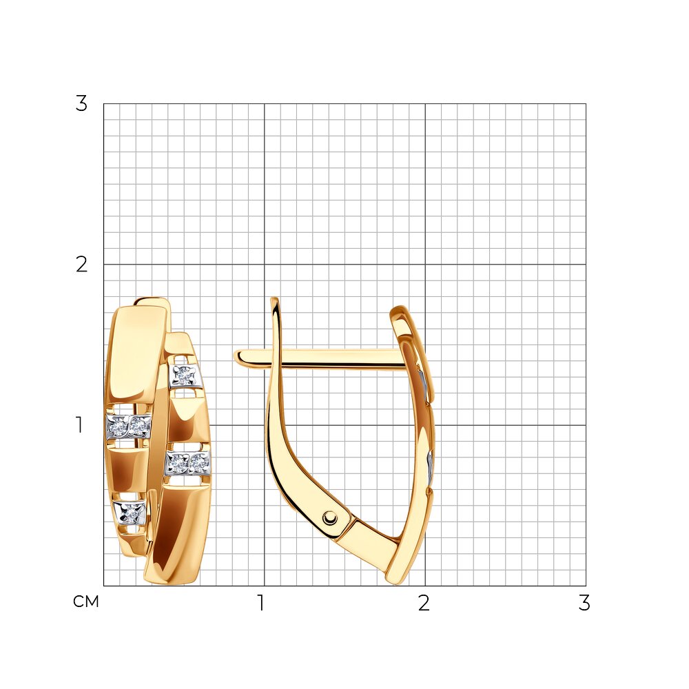 Серьги 0200375