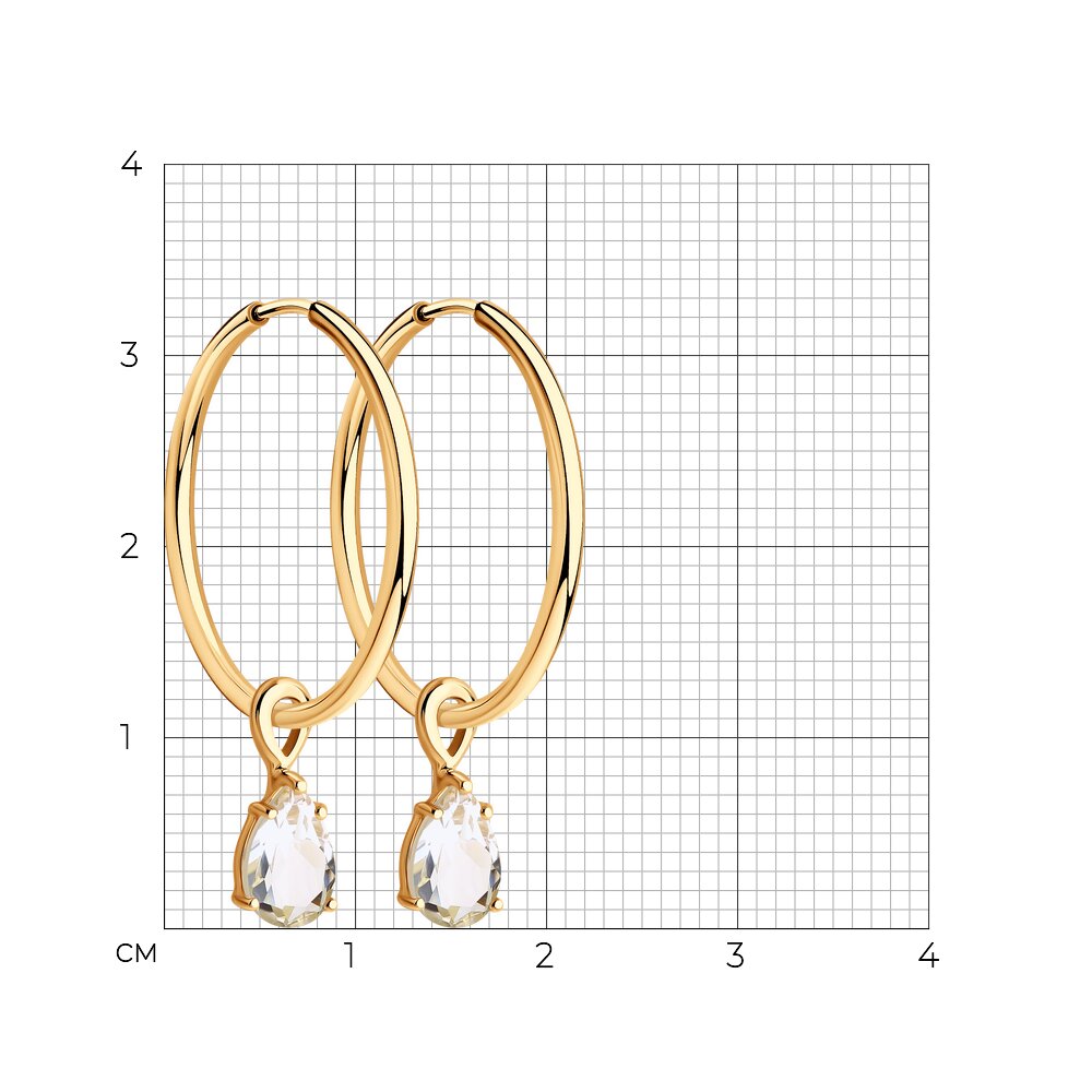 Серьги конго 728634