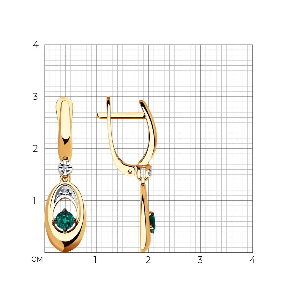 Серьги 6027029