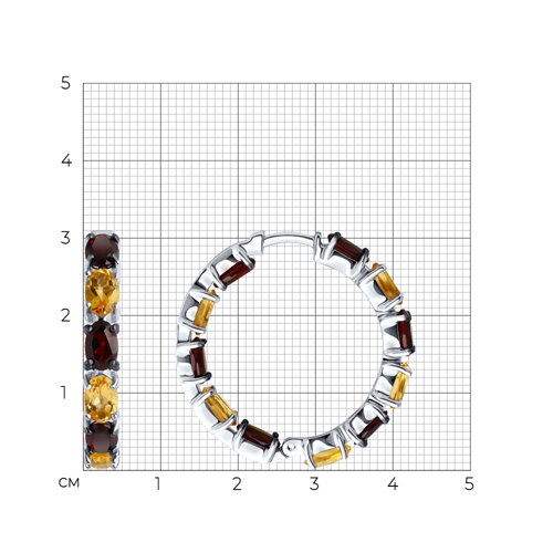 Серьги 92022802