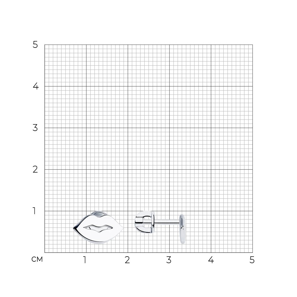Серьги пусеты 94024110