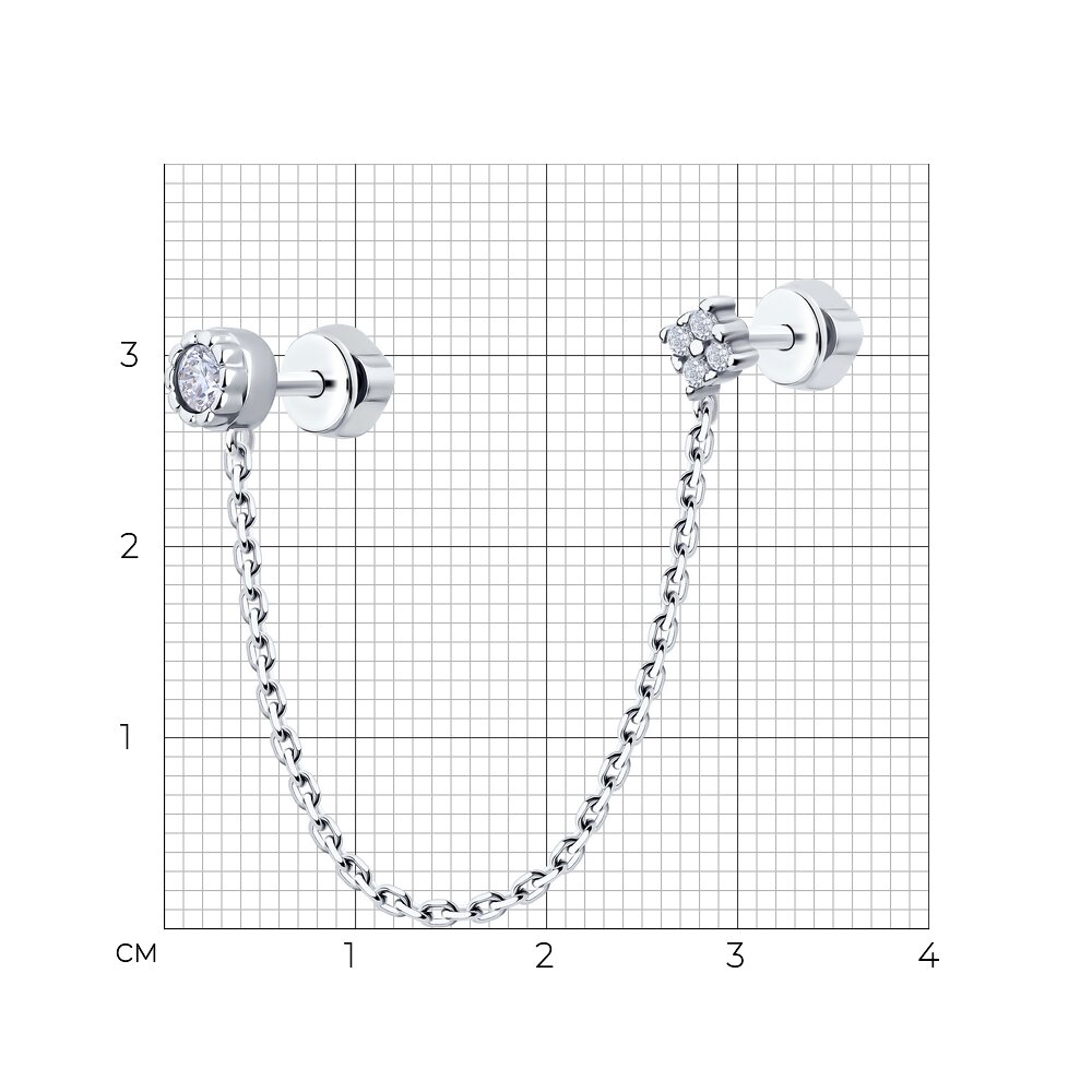 Серьга одиночная 94170361