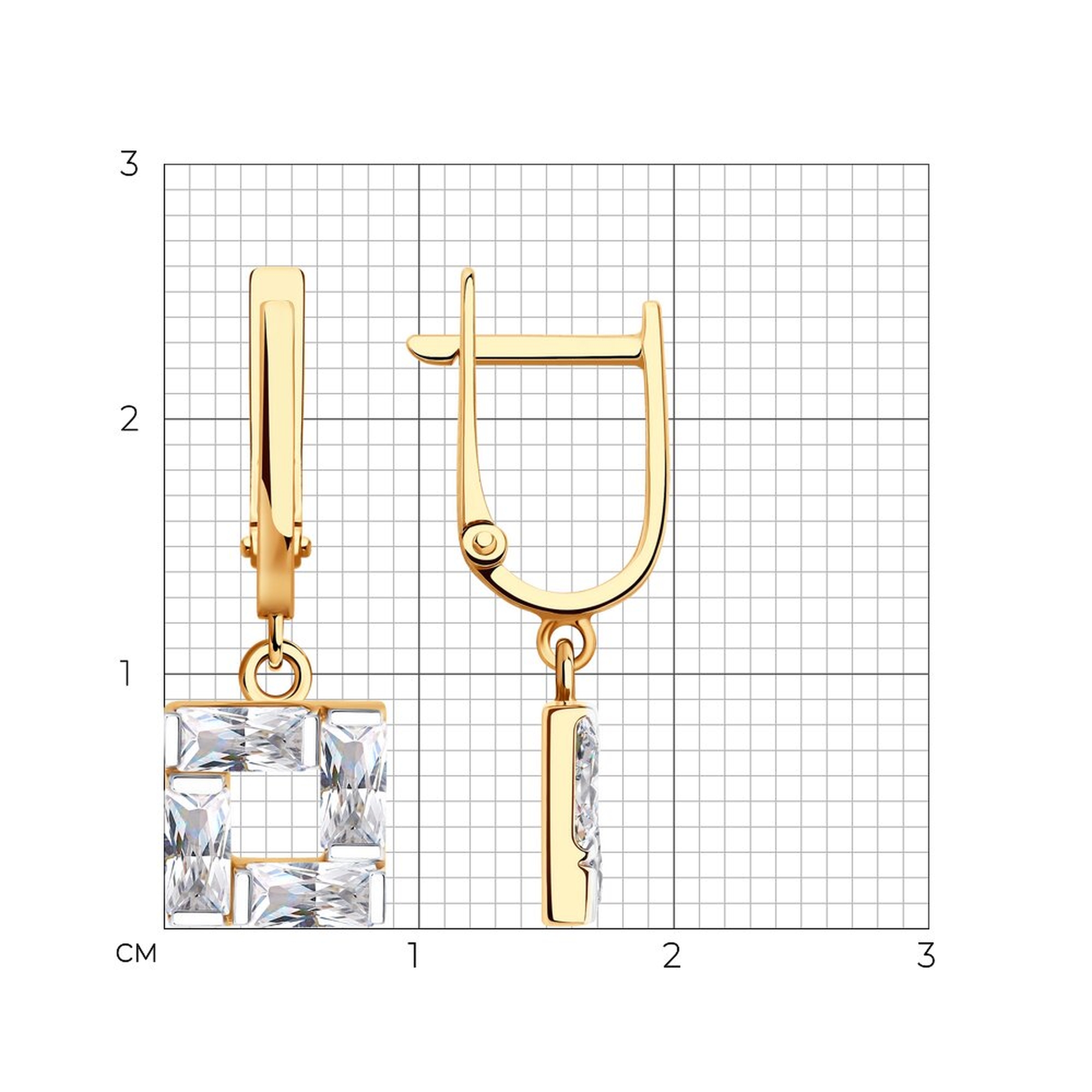 Серьги 51-121-02921-1