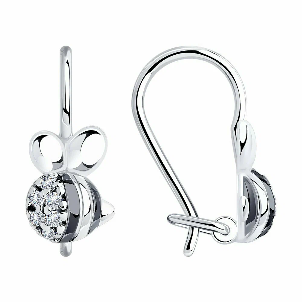 Серьги детские 94-120-00987-1