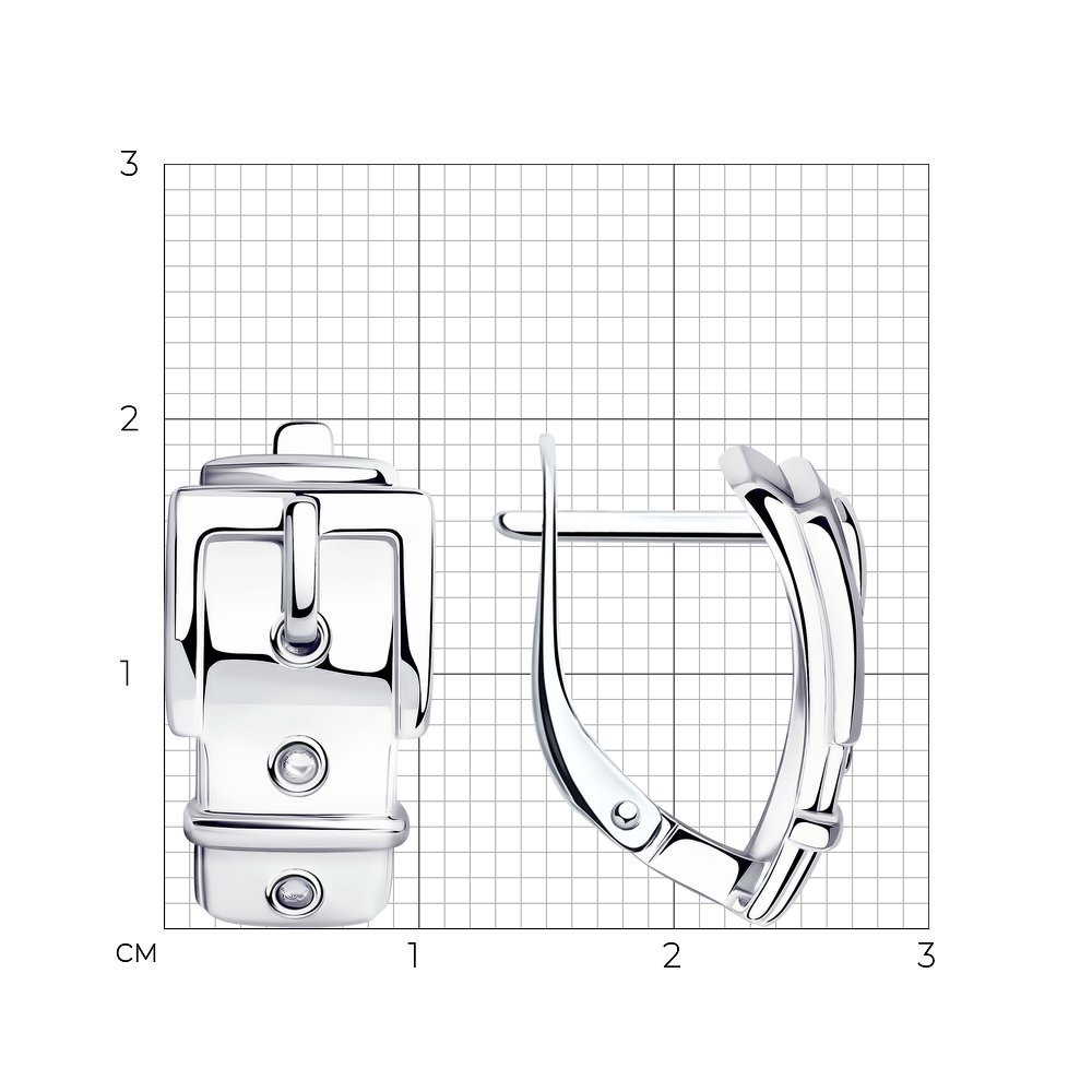 Серьги 94024843