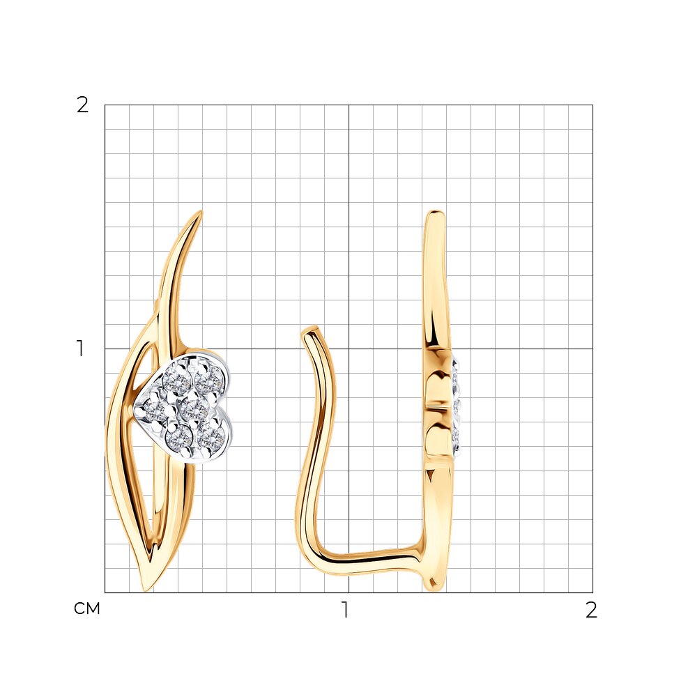 Серьги зажимы 0200492