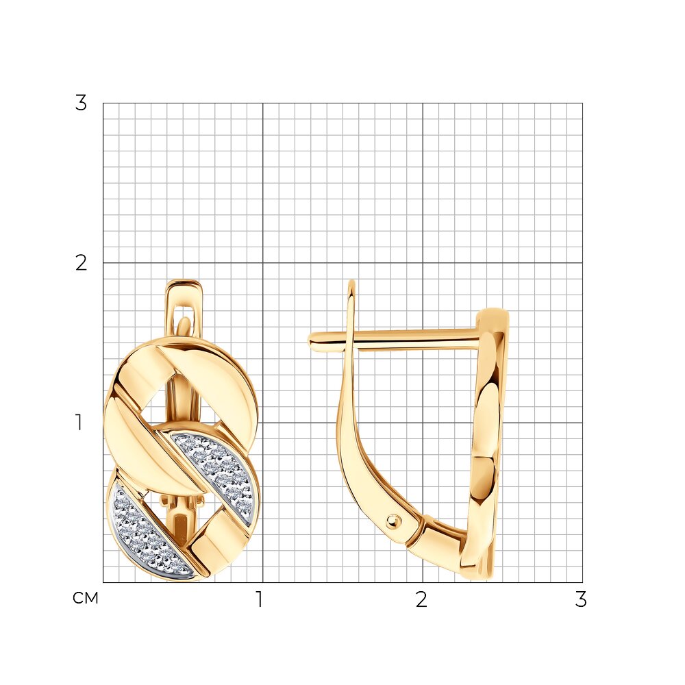 Серьги 51-220-02926-1 №24 32